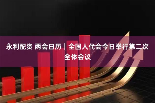 永利配资 两会日历｜全国人代会今日举行第二次全体会议