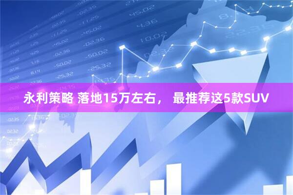 永利策略 落地15万左右， 最推荐这5款SUV