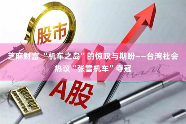 芝麻财富 “机车之岛”的惊叹与期盼——台湾社会热议“张雪机车”夺冠
