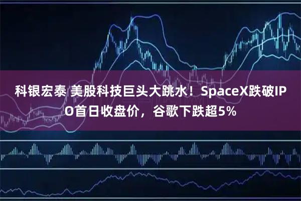 科银宏泰 美股科技巨头大跳水！SpaceX跌破IPO首日收盘价，谷歌下跌超5%